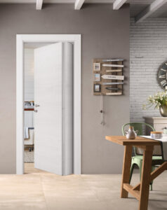 Mod. 201 - Asimmetric Double Door, Pembroke White